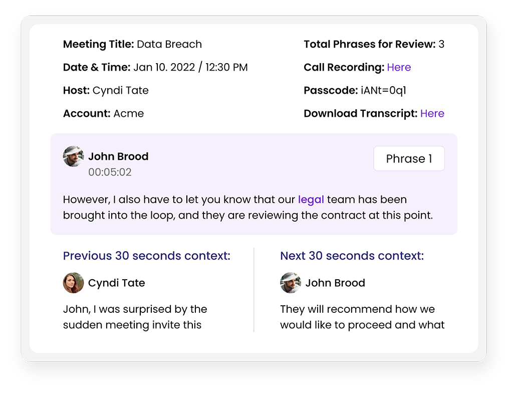 Scale through automated call monitoring